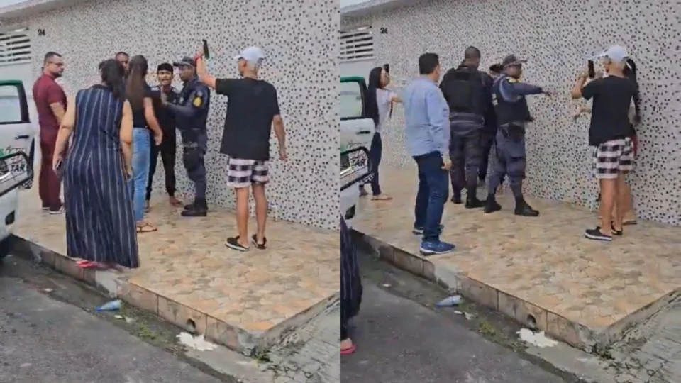 ‘Você é um drogado! Você vai ser responsabilizado por isso’, grita mulher em frente à casa de Djidja Cardoso