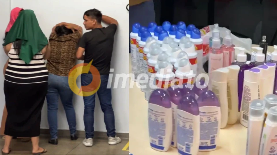 Quadrilha é presa após furtar shampoo e sabonete íntimo em supermercado em Flores