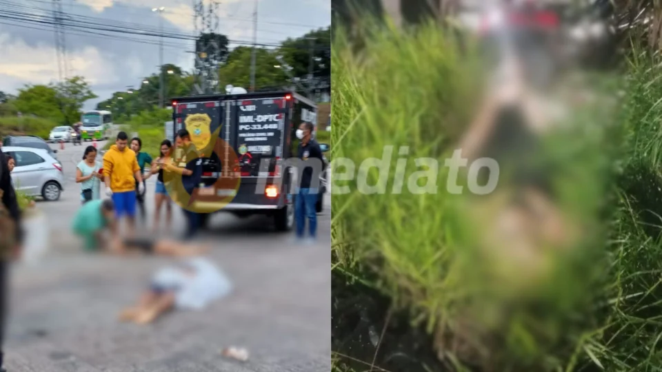 Vídeo: Casal morre após grave acidente de trânsito no Distrito Industrial