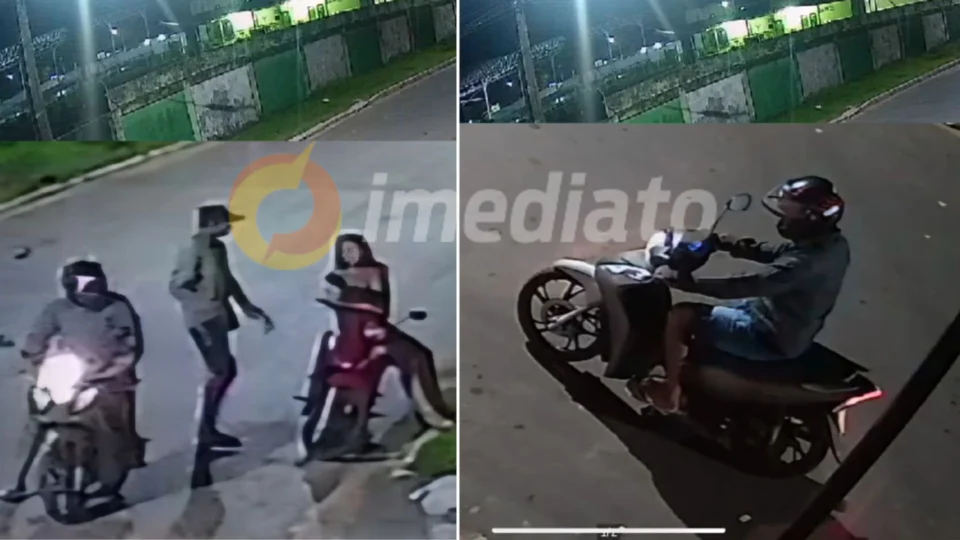 Vídeo: Jovem tem a moto roubada enquanto espera o namorado em Itacoatiara