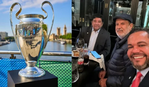 Ednailson Rozenha, Presidente da FAF, compõe comitiva da CBF na final da Liga dos Campeões, em Londres