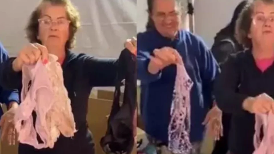 Vídeo: “nojenta, velha e suja” mulheres reclamam de doação de calcinhas usadas