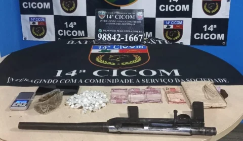 Homem é preso com grande quantidade de drogas dentro de carro no Tancredo Neves