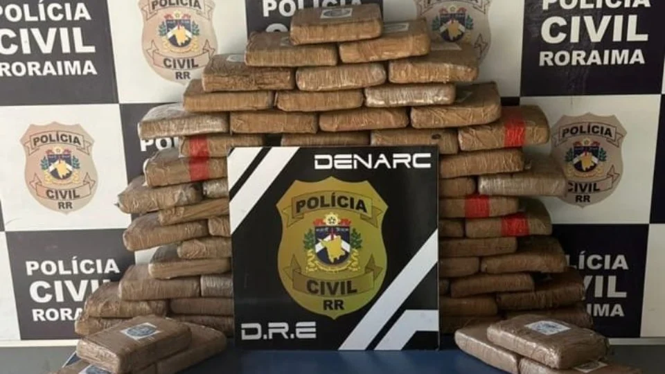 Polícia Civil de Roraima apreende 70 kg de drogas em Chácara