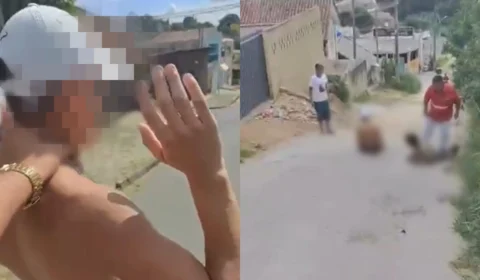 Vídeo mostra jovens sendo torturados no meio da rua: ‘Tribunal do crime á luz do dia’