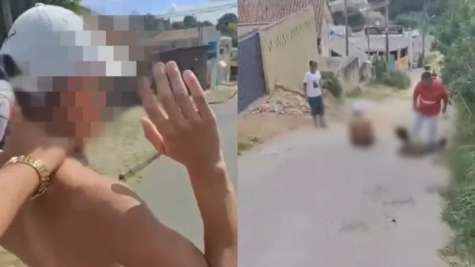 Vídeo mostra jovens sendo torturados no meio da rua: ‘Tribunal do crime á luz do dia’