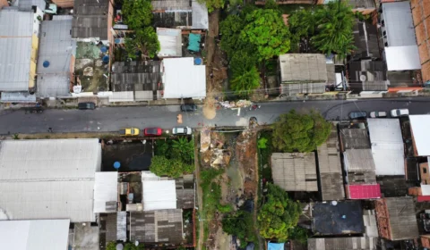 Desabamento de Ponte e Casas  no  São José