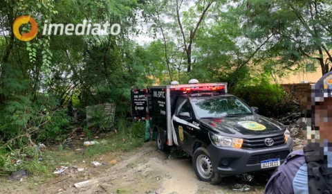 Homem é encontrado morto em terreno baldio no bairro Cidade Nova