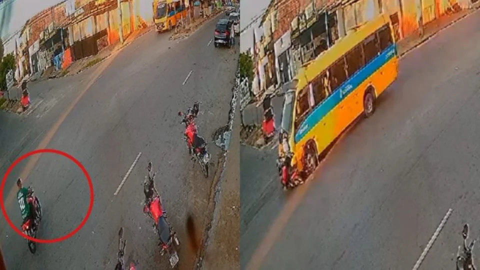 Vídeo: veja o momento em que ‘Amarelinho’ mata motociclista no Nova Cidade