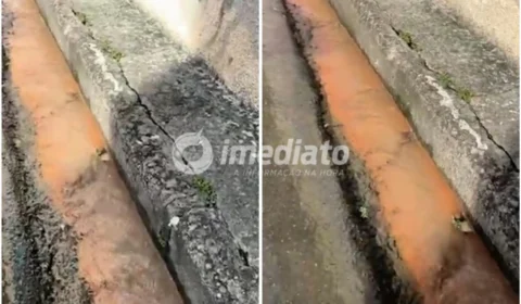 Moradores denunciam vazamento de água que já dura uma semana no Coroado