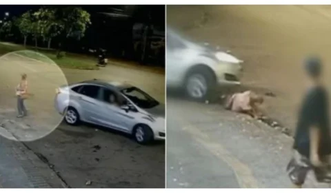Veja Vídeo: idosa morre após ser atropelada duas vezes durante briga