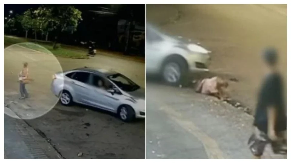Veja Vídeo: idosa morre após ser atropelada duas vezes durante briga