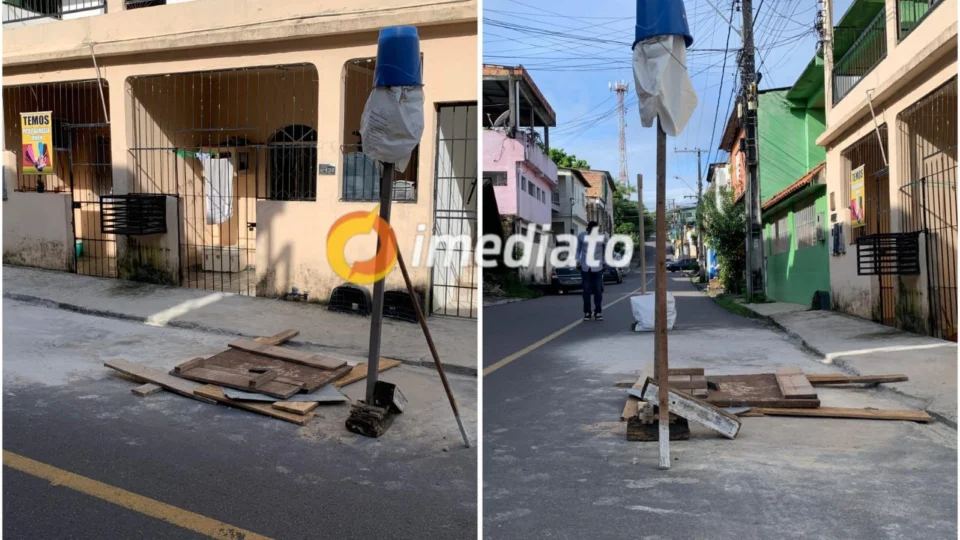 Moradores denunciam falta de infraestrutura em rua no bairro Coroado
