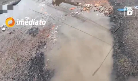 Moradores relatam que casas estão alagando durante chuva no Riacho Doce 2