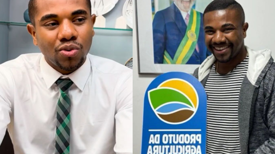 VÍDEO Davi assume cargo em Secretaria do Governo da Bahia