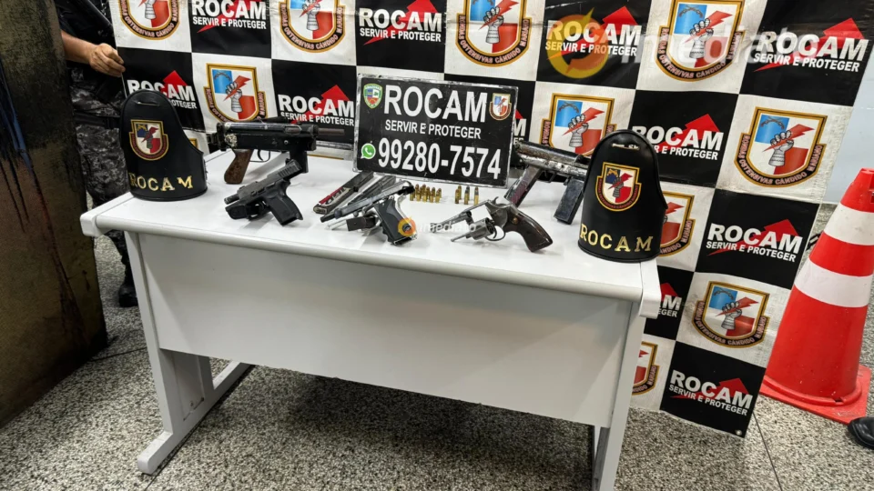 ROCAM apreende armamento que seria enviado ao município de Autazes, interior do Amazonas