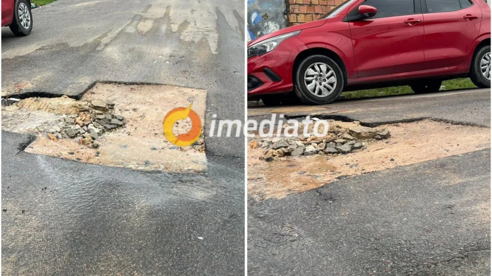 Moradores denunciam vazamento de água há duas semanas no bairro Presidente Vargas