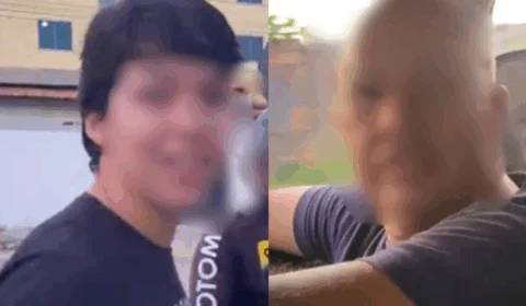 VEJA VÍDEO: mulher flagra marido saindo de motel com outro homem: ‘Olha aí! agora é Paulete’