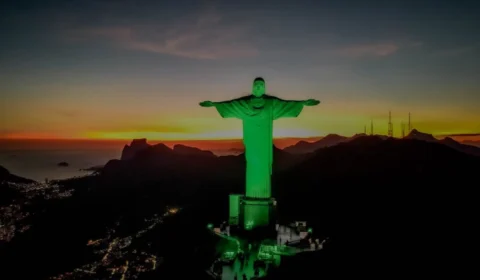 2° Edição da Copa da Floresta ganha homenagem da CBF no Cristo redentor