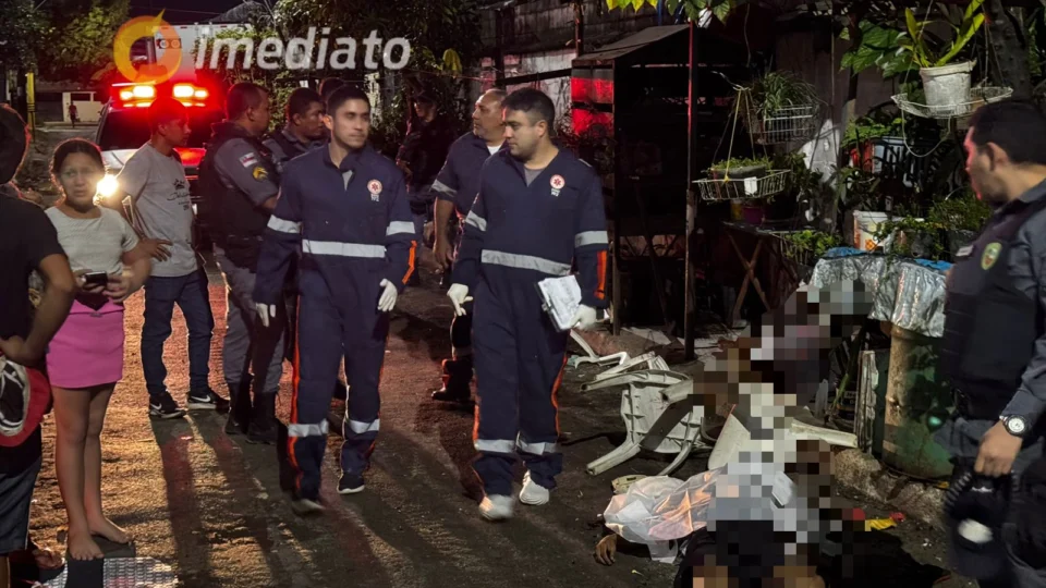 Tiroteio no Parque São Pedro deixa dois mortos e um ferido; Mais de 20 disparos foram efetuados contra as vítimas