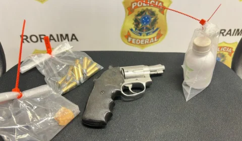 PF prende duas pessoas por crimes ambientais e porte ilegal de arma de fogo em RR