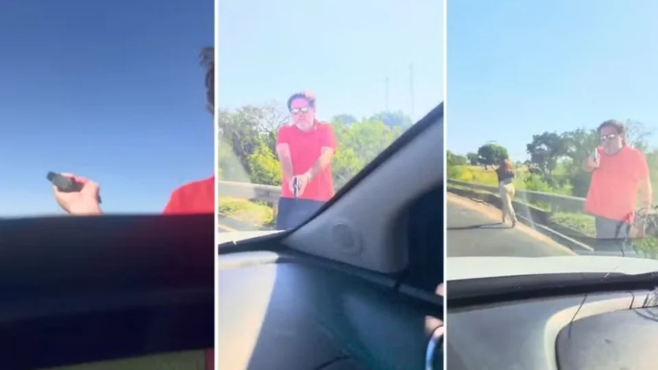 Vídeo: Após ser fechado, motorista atira em carro em Boituva, São Paulo