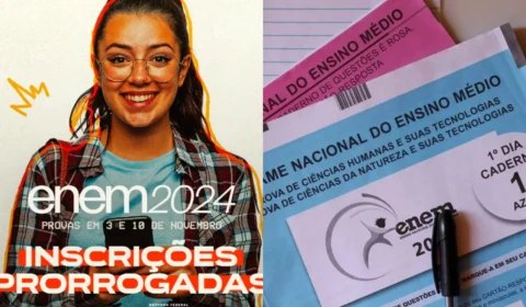 Enem 2024: Inscrições são prorrogadas, confira nova data