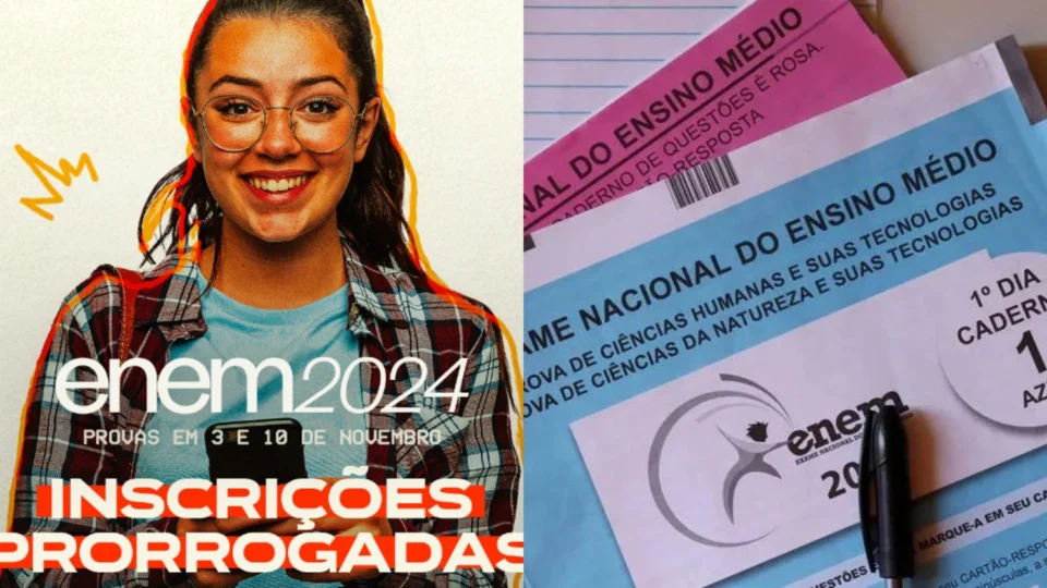 Enem 2024: Inscrições são prorrogadas, confira nova data