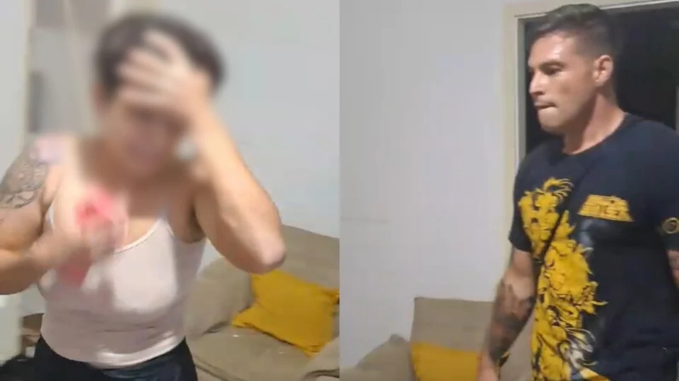 Vídeo: sargento do Exército agredia esposa por causa de ciúmes