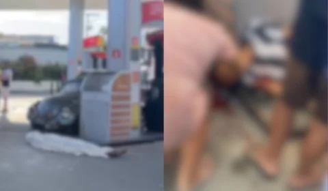 Vídeo: jovem é executado a tiros enquanto conversava com amigos em posto no Santa Etelvina
