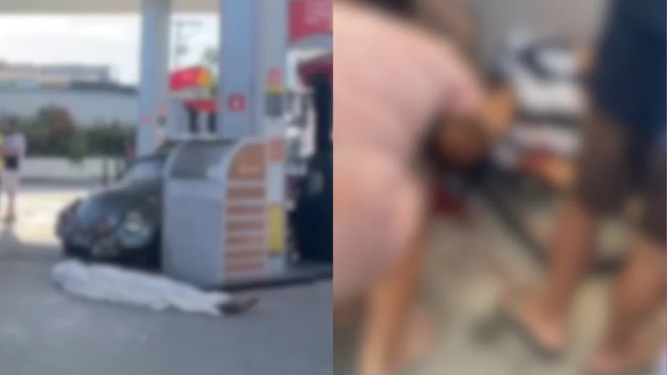 Vídeo: jovem é executado a tiros enquanto conversava com amigos em posto no Santa Etelvina