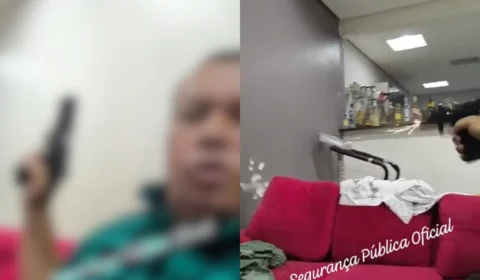 Vídeo: vice-prefeito grava vídeo efetuando disparos enquanto assistia show do Calcinha Preta, em Pernambuco