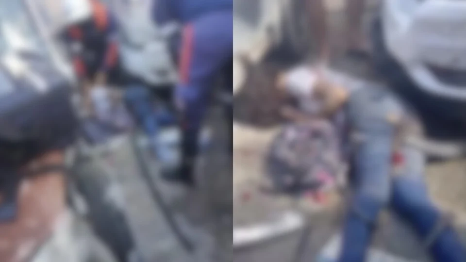 Urgente: jovem de 14 anos atropelada por caminhão no Nova Cidade morre a caminho de hospital