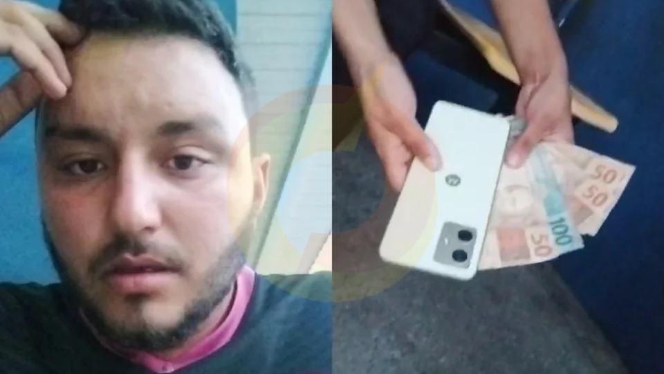 ‘Pegou o celular, meteu fuga e passou um pix de R$ 540’, esclarece motorista de app que foi enganado ao emprestar conta