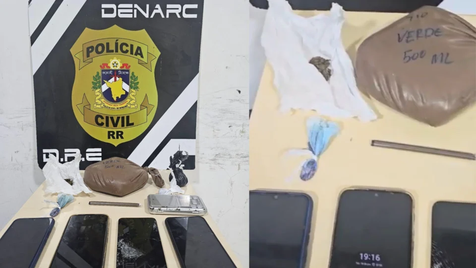 Vídeo: operação da PCRR Resulta na Prisão de Três Suspeitos por Tráfico em Bairros de Boa Vista