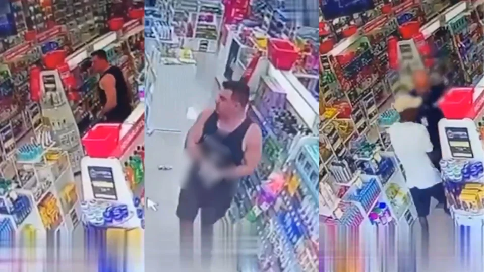 VÍDEO: PM de Folga Impede Assalto em Farmácia no Rio de Janeiro
