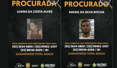 PC-AM pede ajuda da população de Manaus para encontrar criminosos que furtavam drogarias