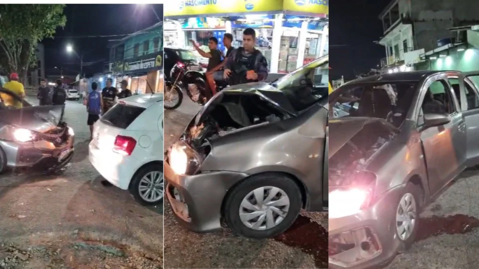 Grave acidente entre veículos deixa dois feridos na av. Curaçao; Veja vídeo