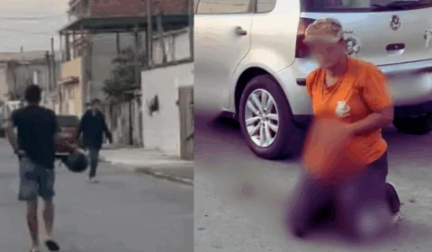 Veja Vídeo: mesmo com medida protetiva, mulher é morta a facadas pelo ex-companheiro