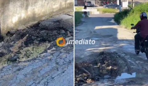 Moradores denunciam falta de infraestrutura em rua na comunidade Aliança com Deus