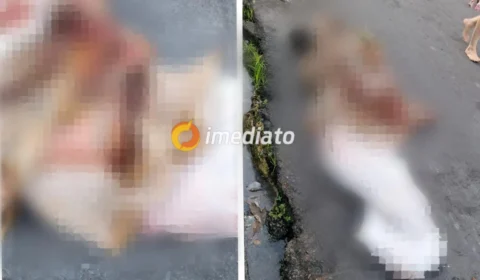 Morador encontra corpo de homem esquartejado na porta de casa no Mutirão