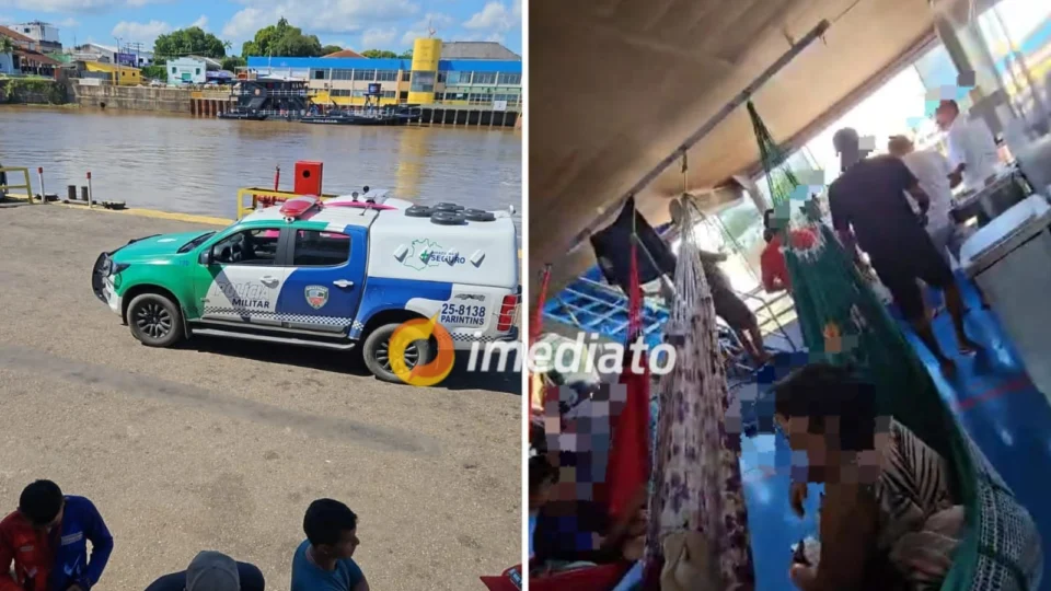 VÍDEO: homem se joga no rio após supostamente abusar de jovem dentro de barco no AM
