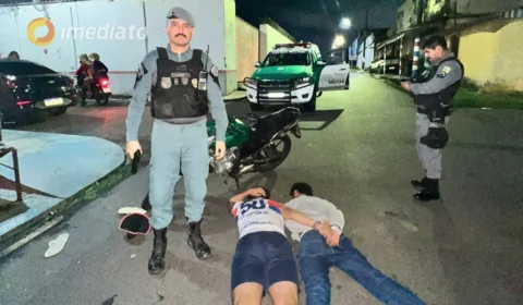 Dupla é presa após realizar assalto em farmácia no bairro Dom Pedro