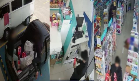 PC-AM prende mulher que roubou R$ 5 mil em cosméticos de drogaria em Manaus; Veja vídeo