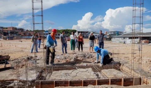 Governo do Amazonas recebe visita de representantes do ministério na obra da Casa da Mulher Brasileira