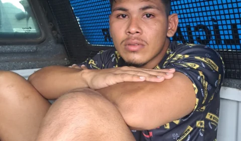 Polícia Militar prende um dos suspeitos de participar do assalto a um posto de gasolina em Boa Vista RR