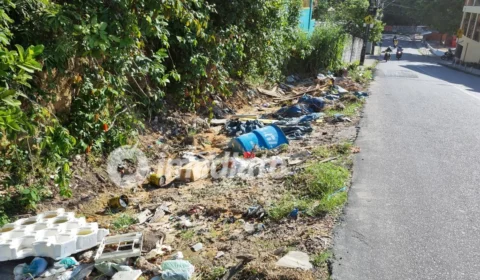 Moradores denuciam lixeira viciada no Ouro Verde