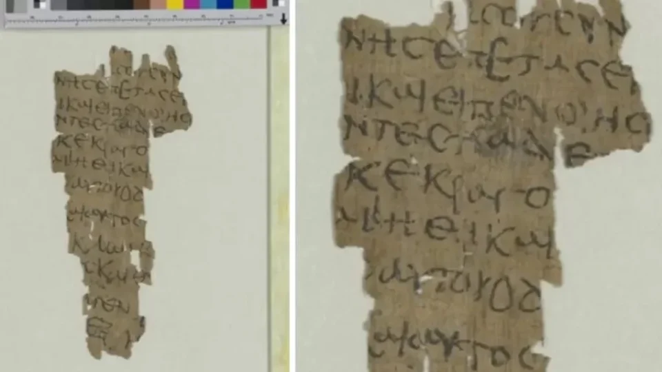 Descoberto manuscrito mais antigo com narrativa sobre infância de Jesus