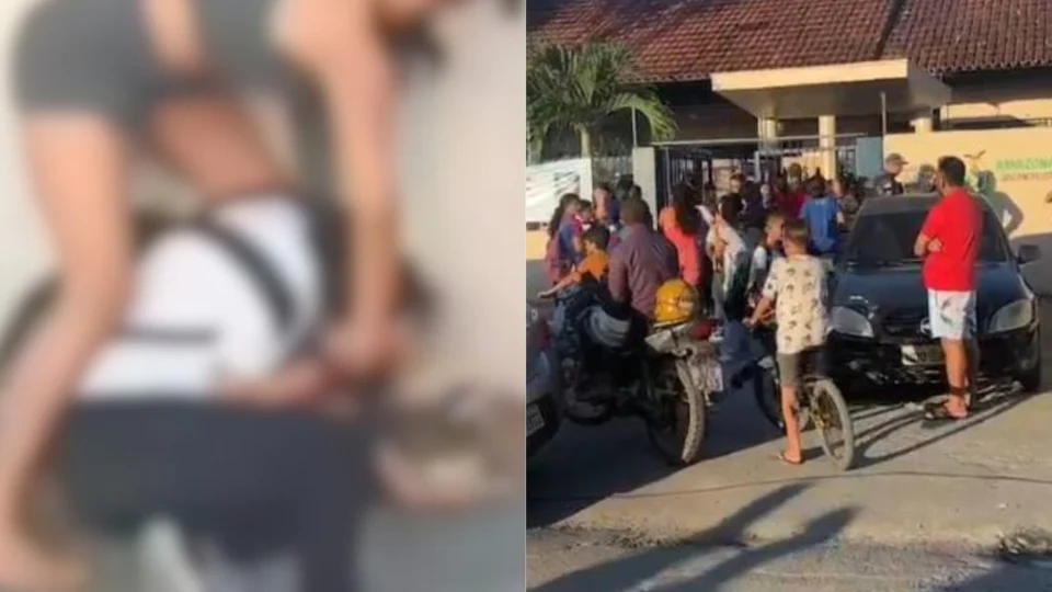 Pais de alunos agredidos em frente de escola pedem maior segurança no Cidade Nova