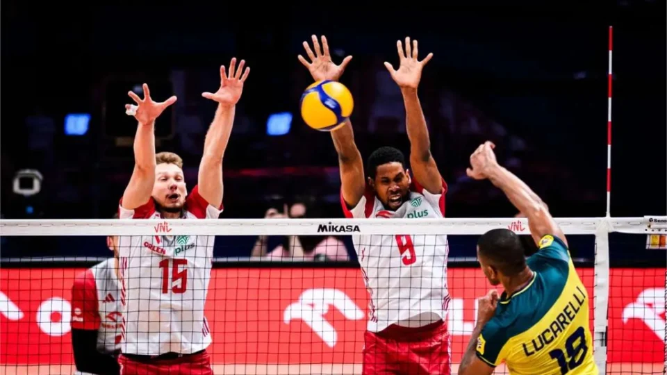 Brasil é superado pela Polônia e dá adeus à Liga das Nações masculina